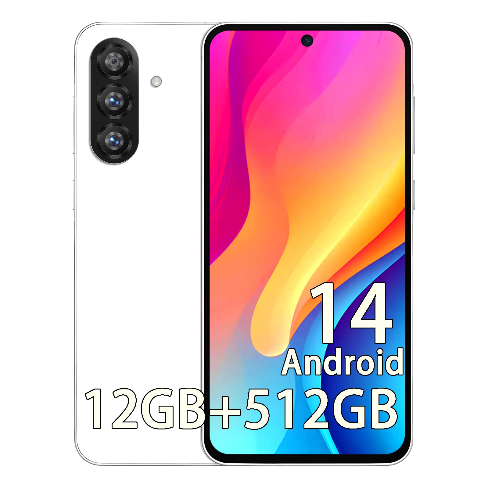 Amazon.com: SUNSAMITO H56 Unlocked Phones 5G Android 14, 12GB+